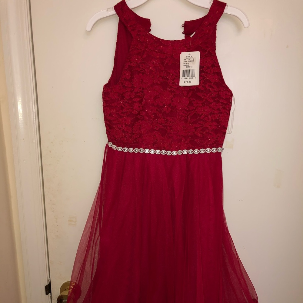 Red dress
